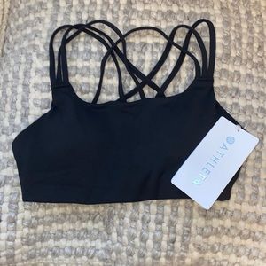 NWT Athleta hyper focused bra in black